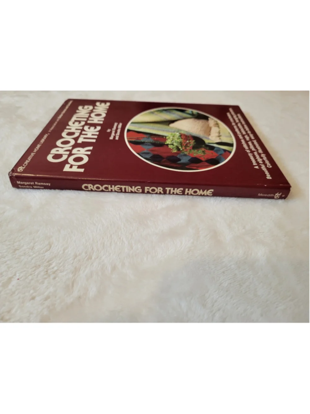 Vintage 1976 Crocheting For The Home Hardcover w Dust Jacket Pristine